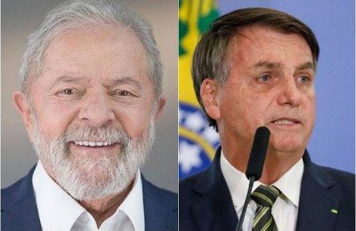 Lula surge com 47% das intenções de votos e Bolsonaro com 28% a 100 dias das eleições